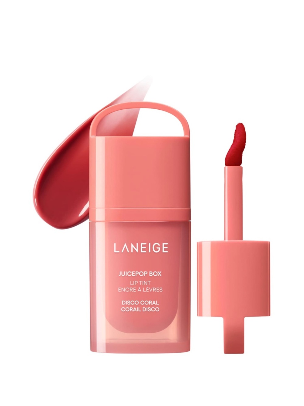 LANEIGE Juicepop Box Lip Tint — Disco Coral